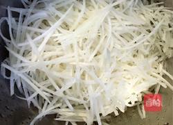 白萝卜炒牛肉的做法图解4