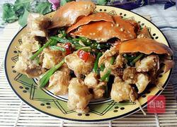 炒蟹的做法图解10