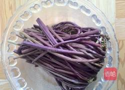 蕨菜炒肉丝的做法图解1