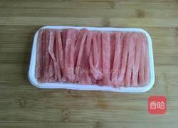 蕨菜炒肉丝的做法图解3