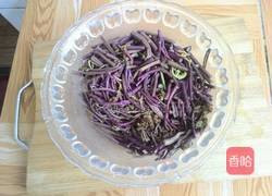 蕨菜炒肉丝的做法图解5