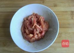 蕨菜炒肉丝的做法图解6
