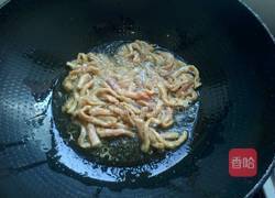 蕨菜炒肉丝的做法图解7