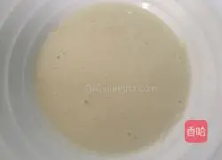 Illustration of how to make pumpkin and egg pancakes 3