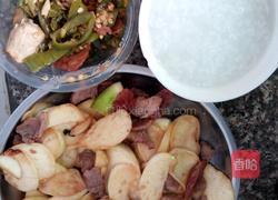 茭白炒腊肠的做法图解6