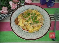 鸡蛋炒金针菇的做法图解7