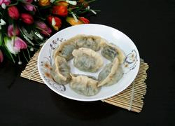 菠菜馅饺子