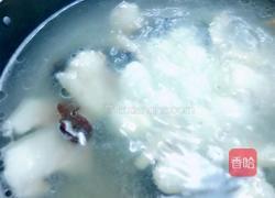 蹄膀菜圆汤的做法图解2