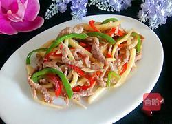 茭白牛肉丝的做法图解15