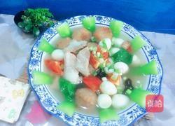 蹄膀菜圆汤的做法图解5