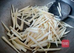 茭白牛肉丝的做法图解8