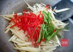 茭白牛肉丝的做法图解10