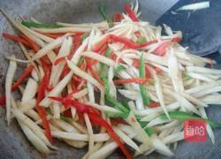 茭白牛肉丝的做法图解11