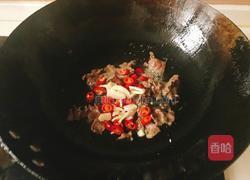 青菜牛肉的做法图解4