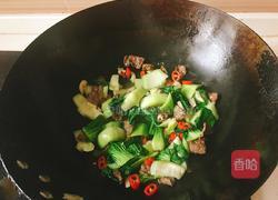 青菜牛肉的做法图解6