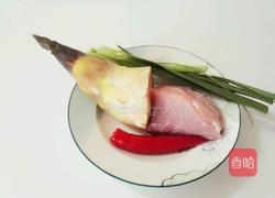 笋子炒肉的做法图解1