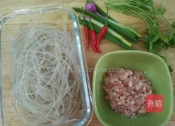 肉末薯粉的做法图解2