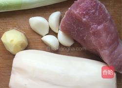 藕炒肉片的做法图解1