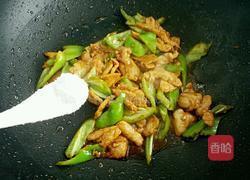 瘦肉炒青椒的做法图解7