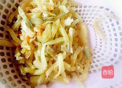 火腿肠炒榨菜的做法图解7