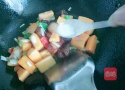 南瓜红烧肉的做法图解6