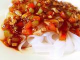 肉酱拌河粉的做法[图]