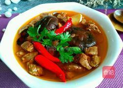香菇炖牛肉的做法图解9