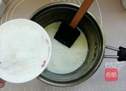 牛奶椰汁糕的做法图解3