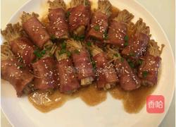 五花肉金针菇卷的做法图解7
