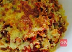 芝士焗意面的做法图解6