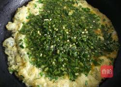 煎土鸡蛋韭菜的做法图解7