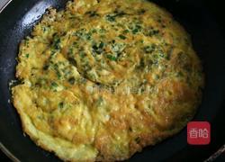 煎土鸡蛋韭菜的做法图解8