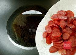 广式香肠炒饭的做法图解3