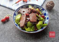 辣炒羊血的做法图解8