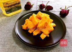 蛋黄焗南瓜条的做法图解7