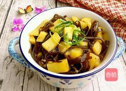 土豆炖海带的做法图解6