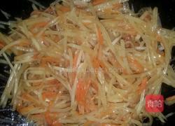 土豆丝胡萝卜丝的做法图解5