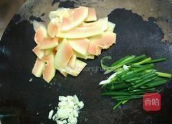 木瓜炒肉片的做法图解3