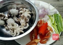 爆炒墨鱼仔的做法图解3