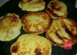 鲜玉米饼的做法图解4