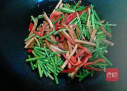 蒜薹炒豆干的做法图解6