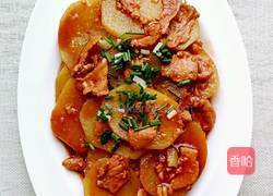 土豆片烧肉的做法图解9