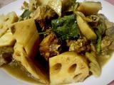 莲藕焖鸭的做法[图]