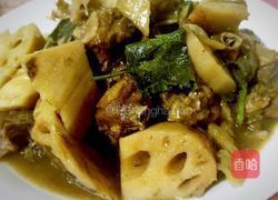 莲藕焖鸭的做法图解5