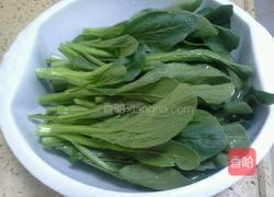 白灼菜心的做法图解2