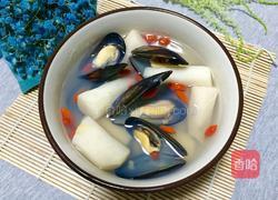 淡菜山药滋补汤的做法图解9