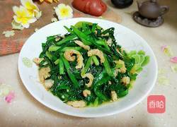 韭菜炒小河虾的做法图解7