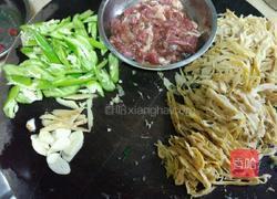 干笋烧牛肉的做法图解3