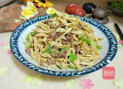 干笋烧牛肉的做法图解9