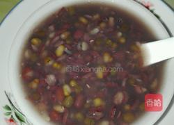 黑米红豆绿豆糯米粥的做法图解5